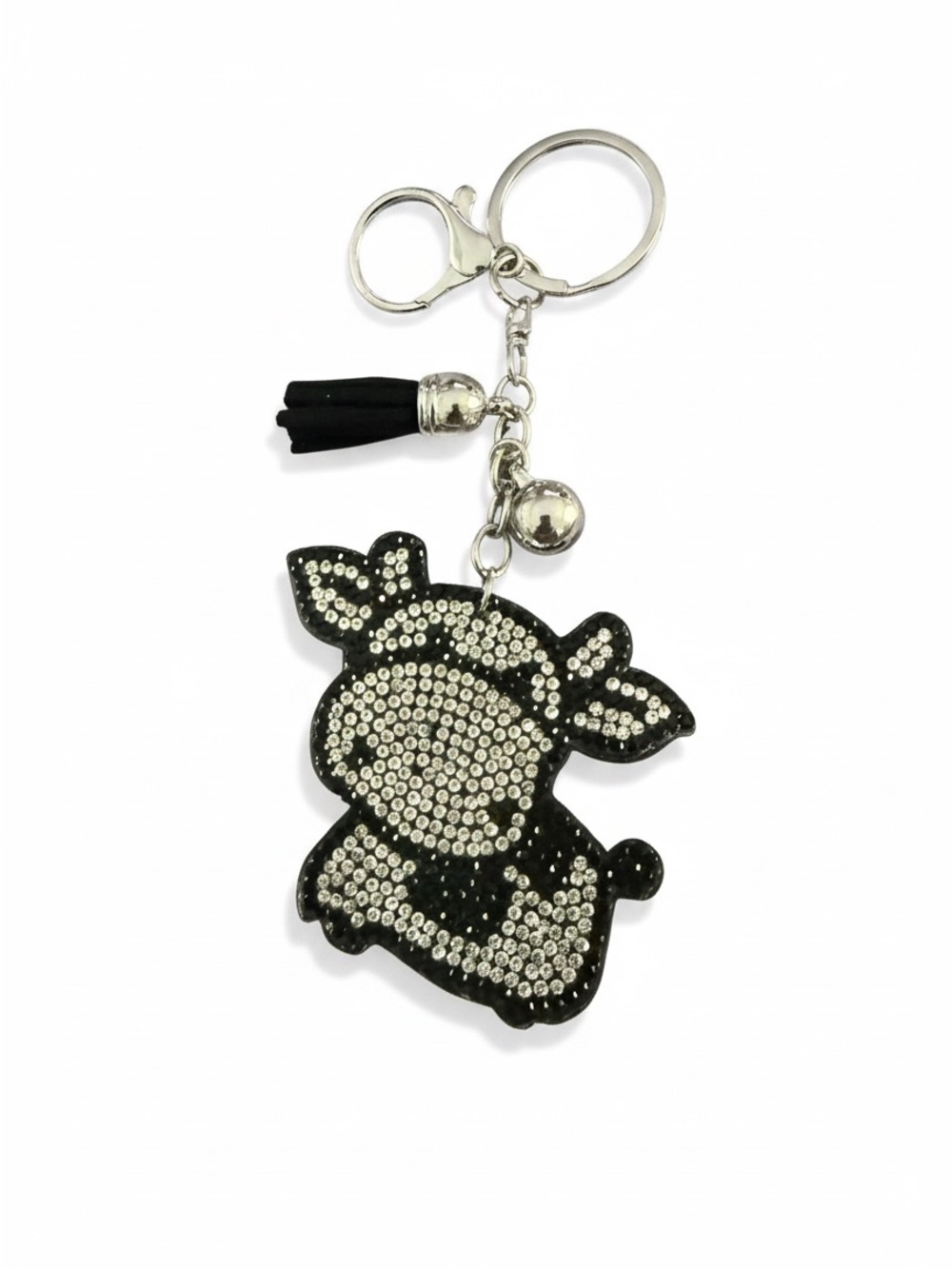 Bling cow key chain